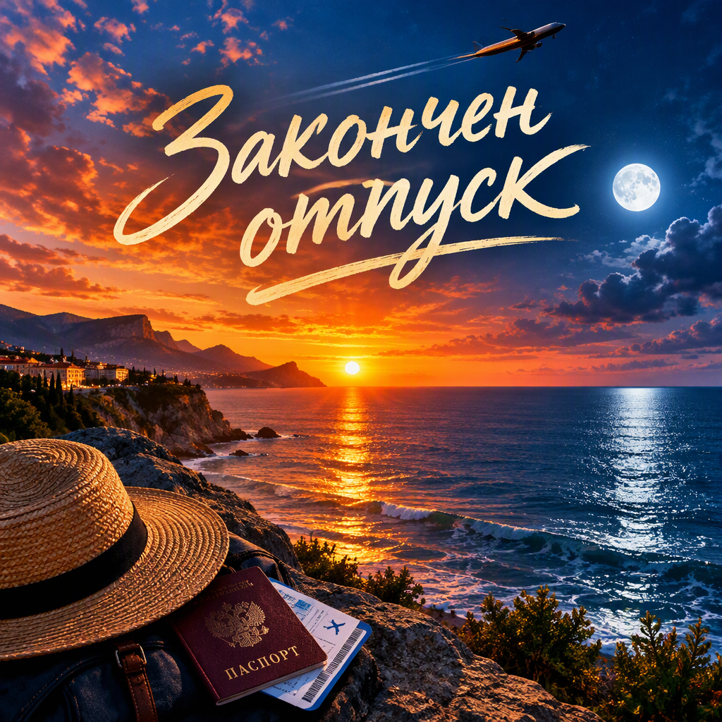 Обложка трека Закончен отпуск